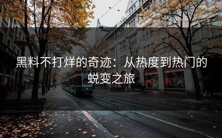 黑料不打烊的奇迹：从热度到热门的蜕变之旅